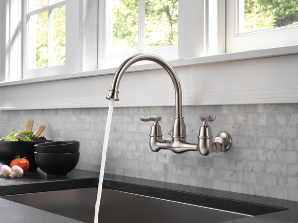 similar to delta 200 wall mount kitchen faucet
