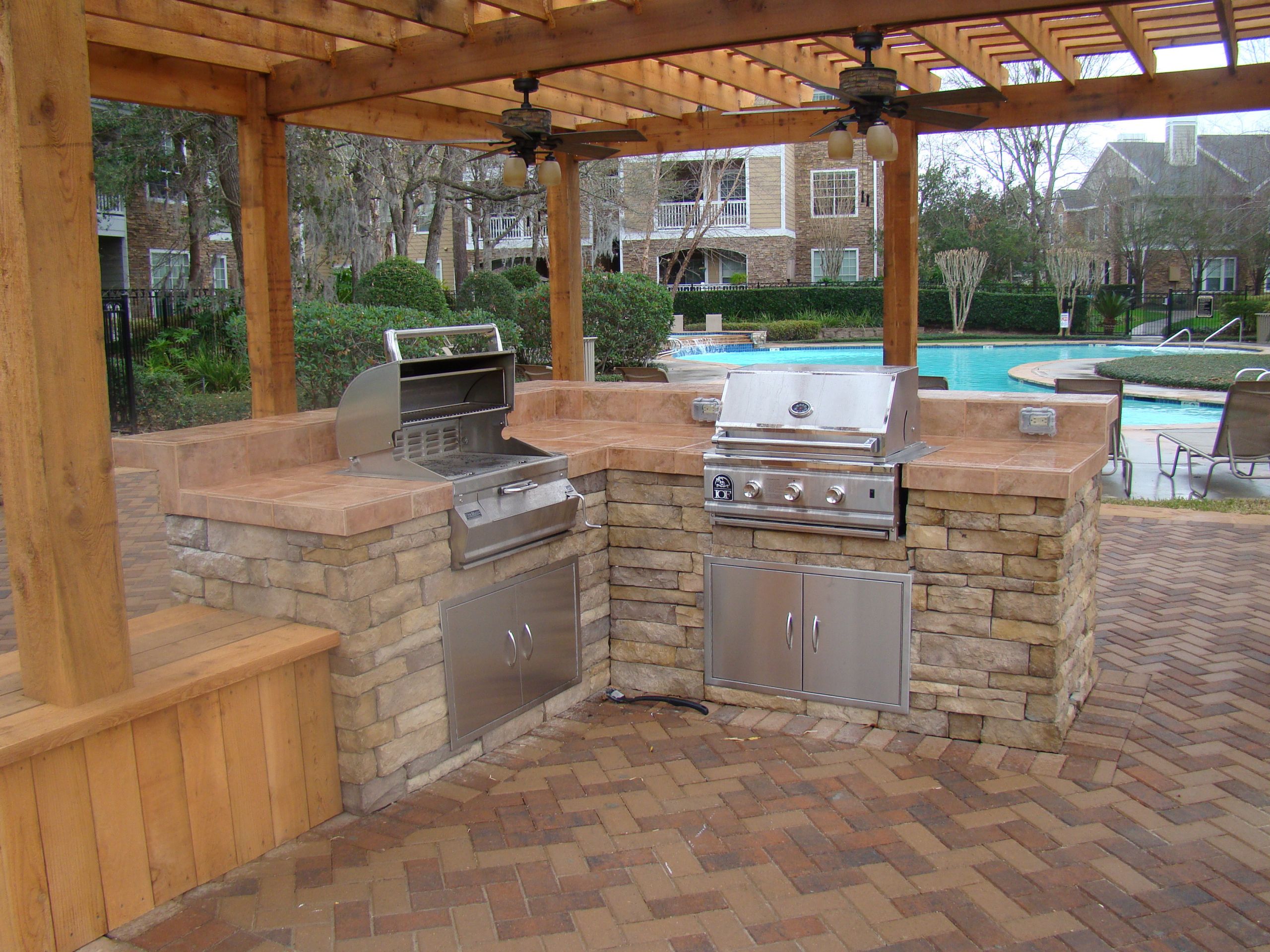 Design Outdoor Kitchen Awesome Outdoor Kitchens and Grills Seattle Brickmaster