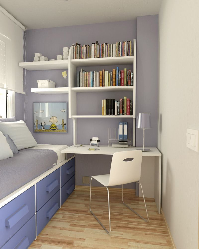Desk For Small Bedroom
 Simple Small Bedroom Desks – HomesFeed