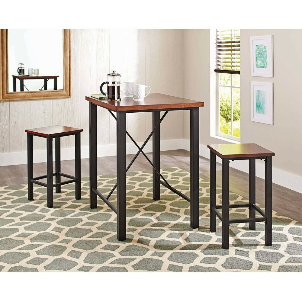 Dinette Set For Small Kitchen
 Dinette Sets For Small Spaces Pub Table Set 3 Piece