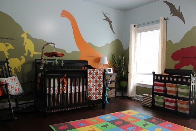 Dinosaur Baby Room Decor
 DIY Dinosaur Themed Nursery