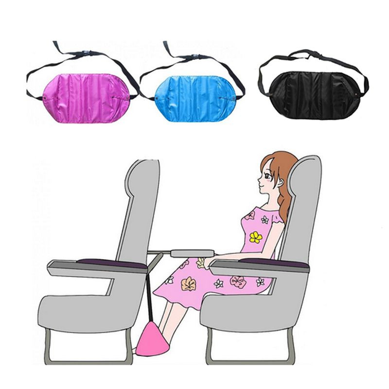 DIY Airplane Footrest
 5X Airplane Footrest Portable Adjustable Soft Foot Rest