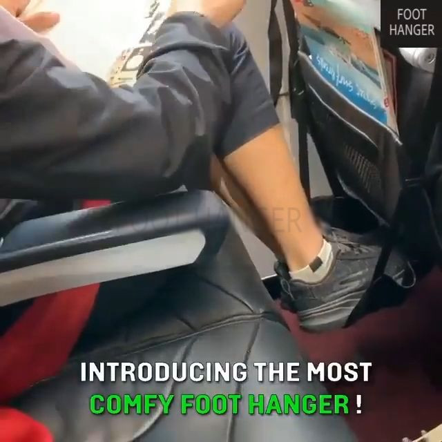 DIY Airplane Footrest
 Airplane Footrest Made with Premium Memory Foam [Video