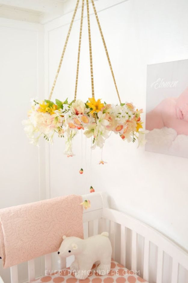 Diy Baby Nursery Decorations
 16 Beautiful DIY Nursery Decor Projects For Your Baby Girls