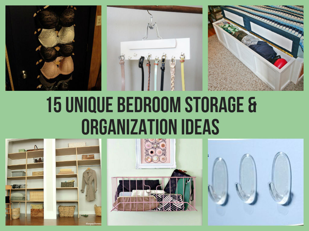Diy Bedroom organizing Ideas Fresh 15 Unique Bedroom Storage &amp; organization Ideas