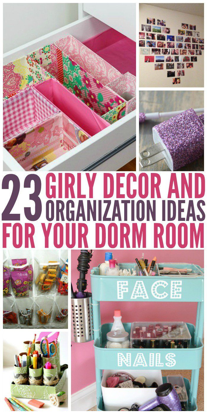 Diy Bedroom Organizing Ideas
 23 Dorm Room Decor and Organization Ideas