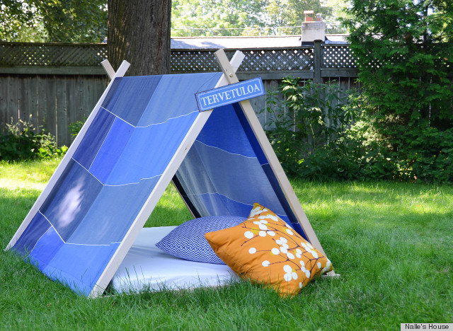 DIY Camping Tent Plans
 This DIY Tent Is Perfect For Campers Who Don t Exactly