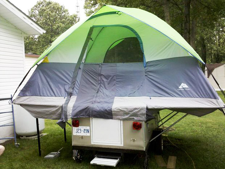 DIY Camping Tent Plans
 DIY Tent Camper That Can Fit Any Bud