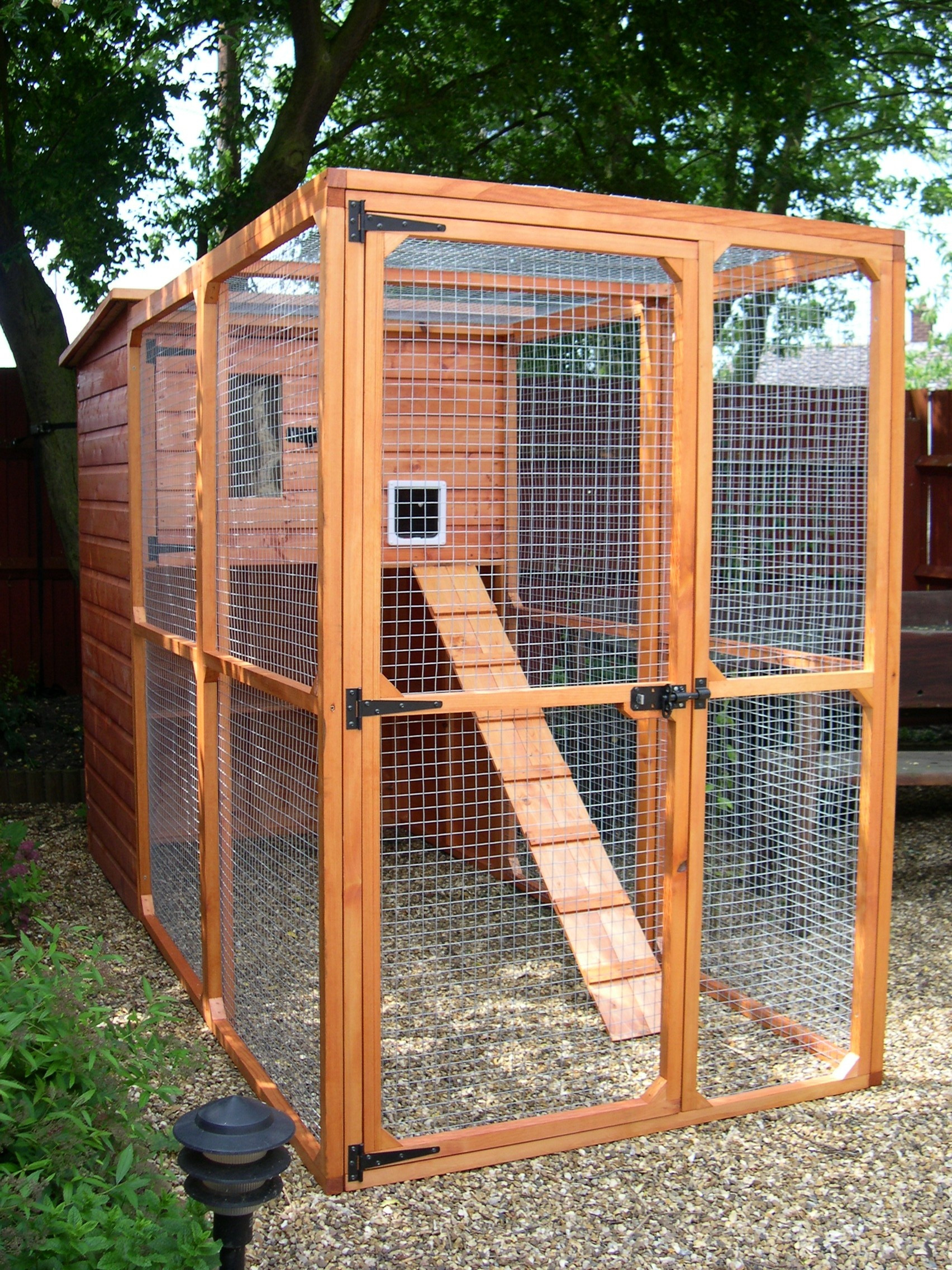DIY Cat Enclosure Plans
 Woodwork Cat House Plans Outdoor PDF Plans