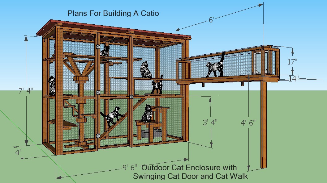 DIY Cat Enclosure Plans
 My Great New Tiny House Blog