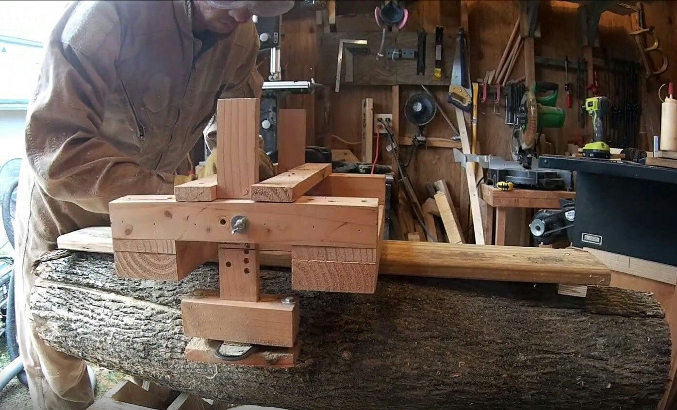 DIY Chainsaw Mill Plans
 Adjustable Alaskan Chainsaw Mill DIY Homemade Didn t want