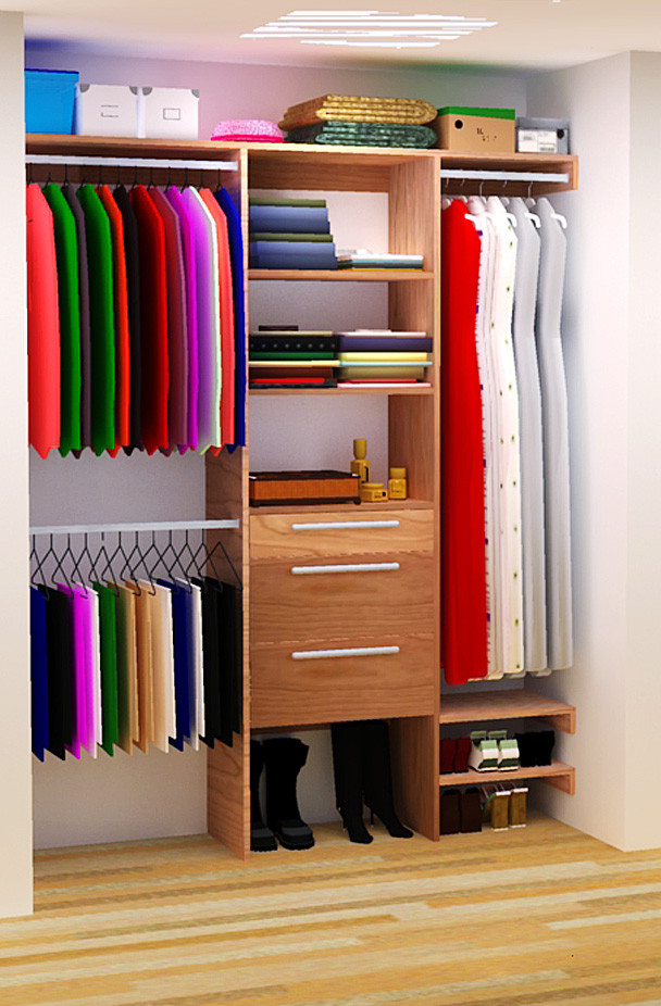 DIY Closet Shelves Plans
 DIY Closet Organizer Plans For 5 to 8 Closet