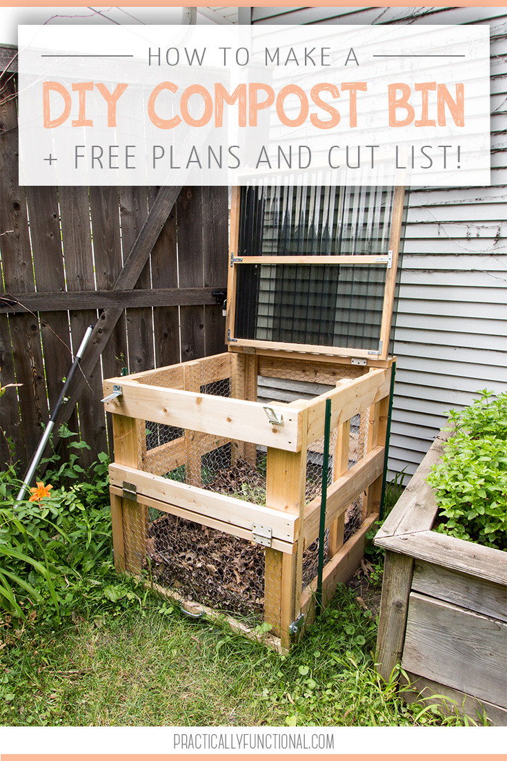 DIY Compost Bin Plans
 How To Build A DIY post Bin Free Plans & Cut List