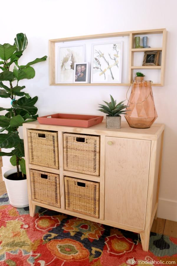 DIY Cubby Storage Plans
 DIY Entry Table with Cubby Storage Woodworking Plan
