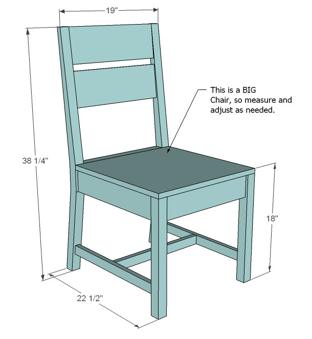 DIY Dining Room Chair Plans
 Ana White
