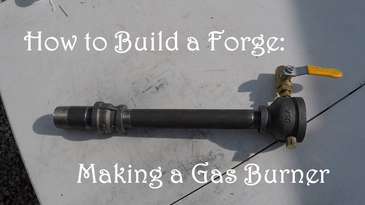 DIY Forge Burner Plans
 How to Build a Forge Making a Gas Forge Burner minimal