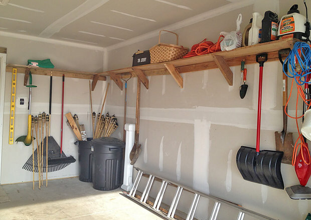 Diy Garage Organizing
 Garage Storage on a Bud • The Bud Decorator
