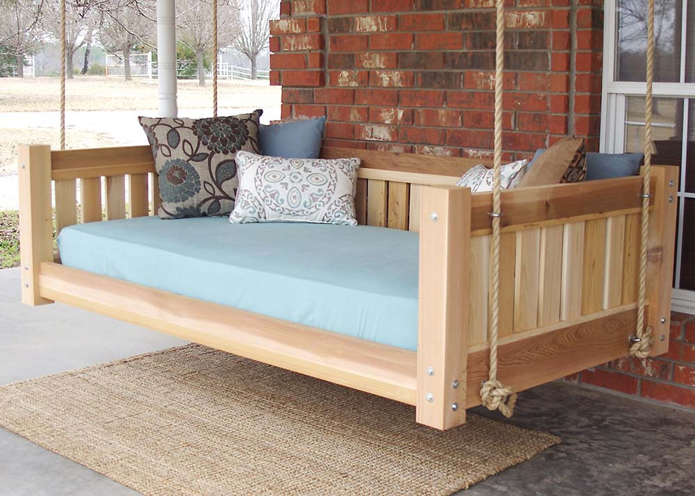 DIY Hanging Bed Plans
 DIY Outdoor Hanging & Swing Beds for Your Porch & Garden