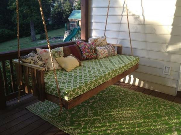 DIY Hanging Bed Plans
 Simple DIY Pallet Hanging Bed Ideas – Ideas with Pallets