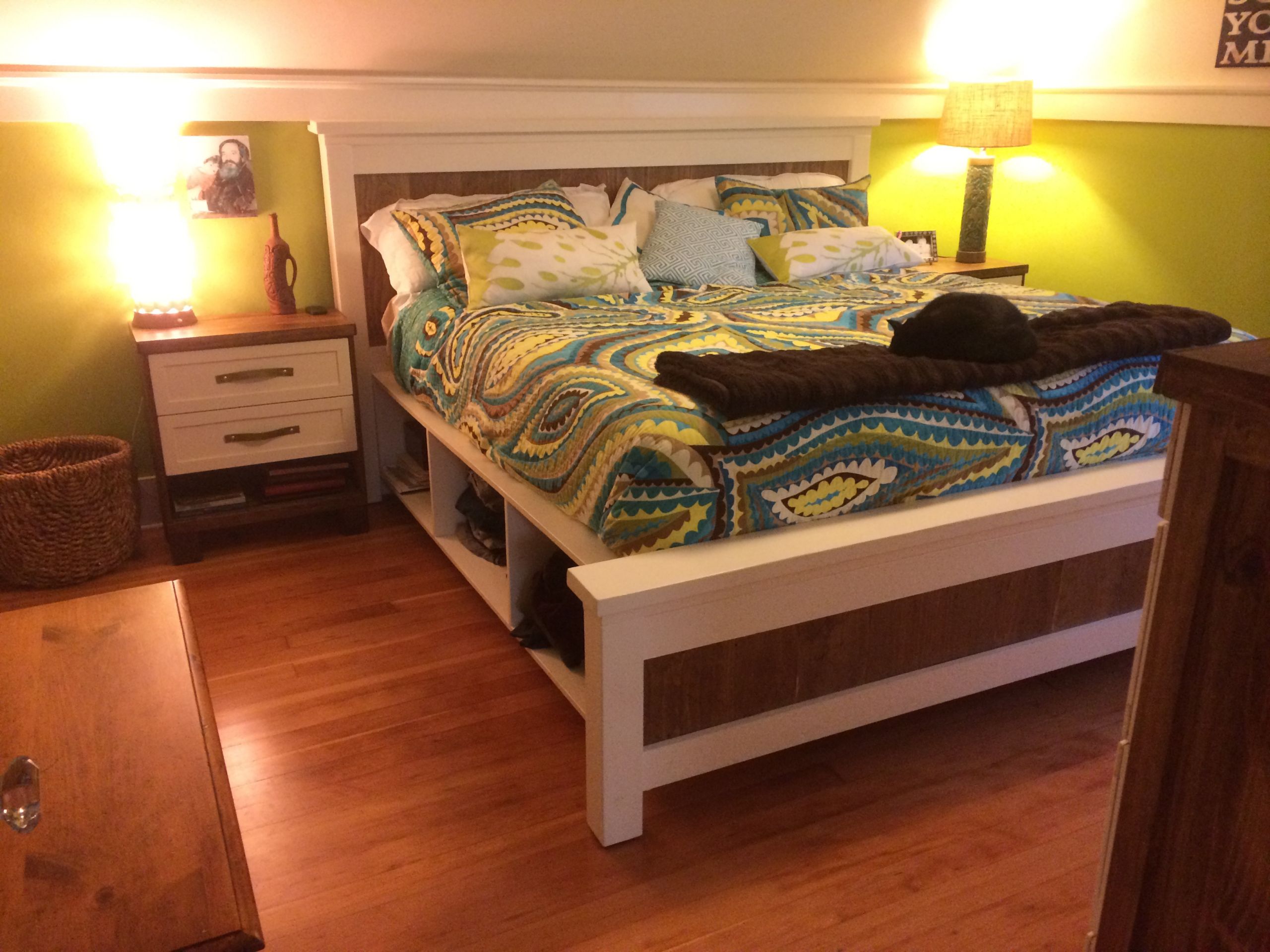 DIY King Size Bed Frame Plans
 Ana White