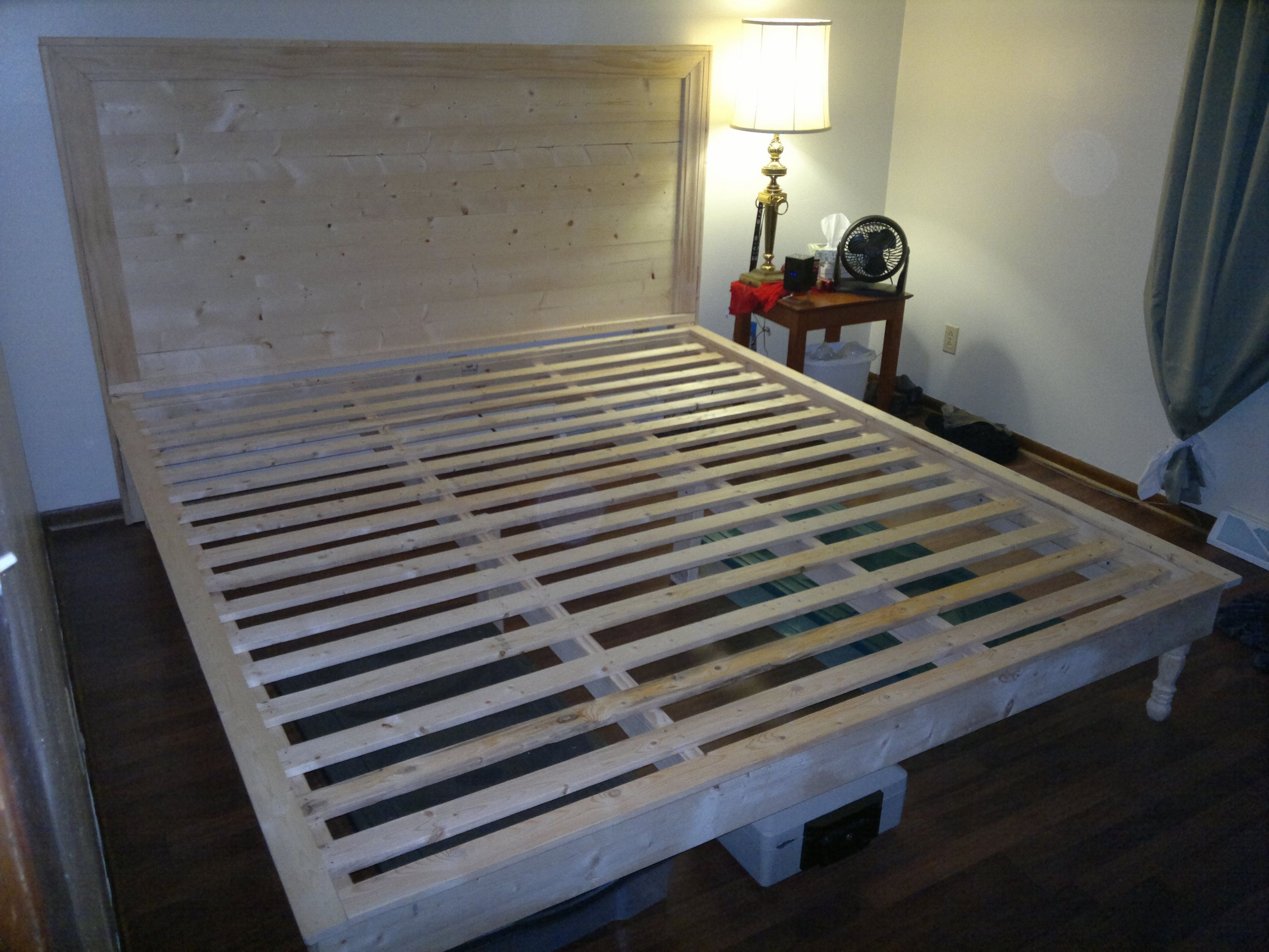 DIY King Size Bed Frame Plans
 Platform Bed Plans King