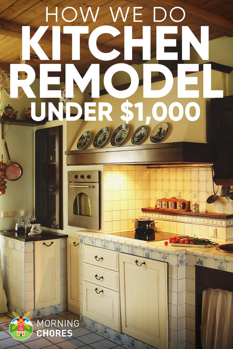 Diy Kitchen Remodel Ideas
 DIY Kitchen Remodel Ideas How We Do It for under $1 000
