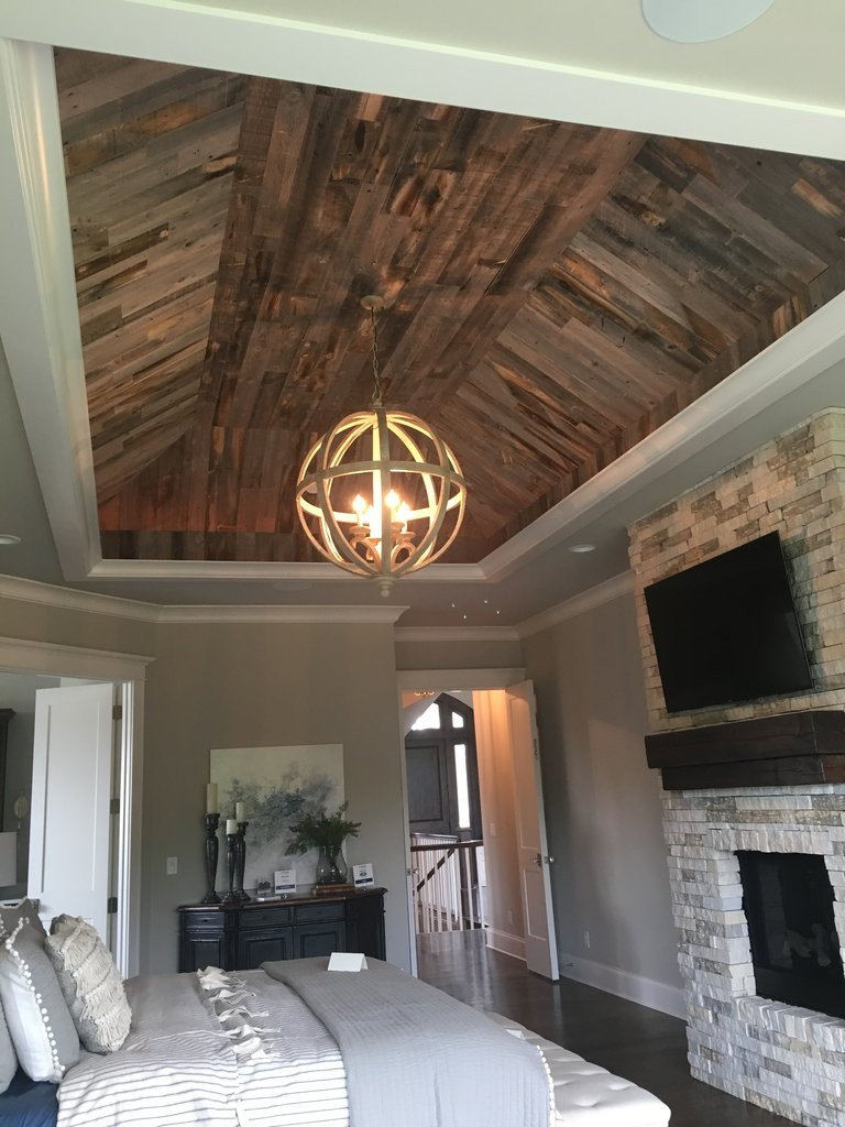 DIY Plank Ceiling
 Ceiling Wood Planks 5 Styles to Steal