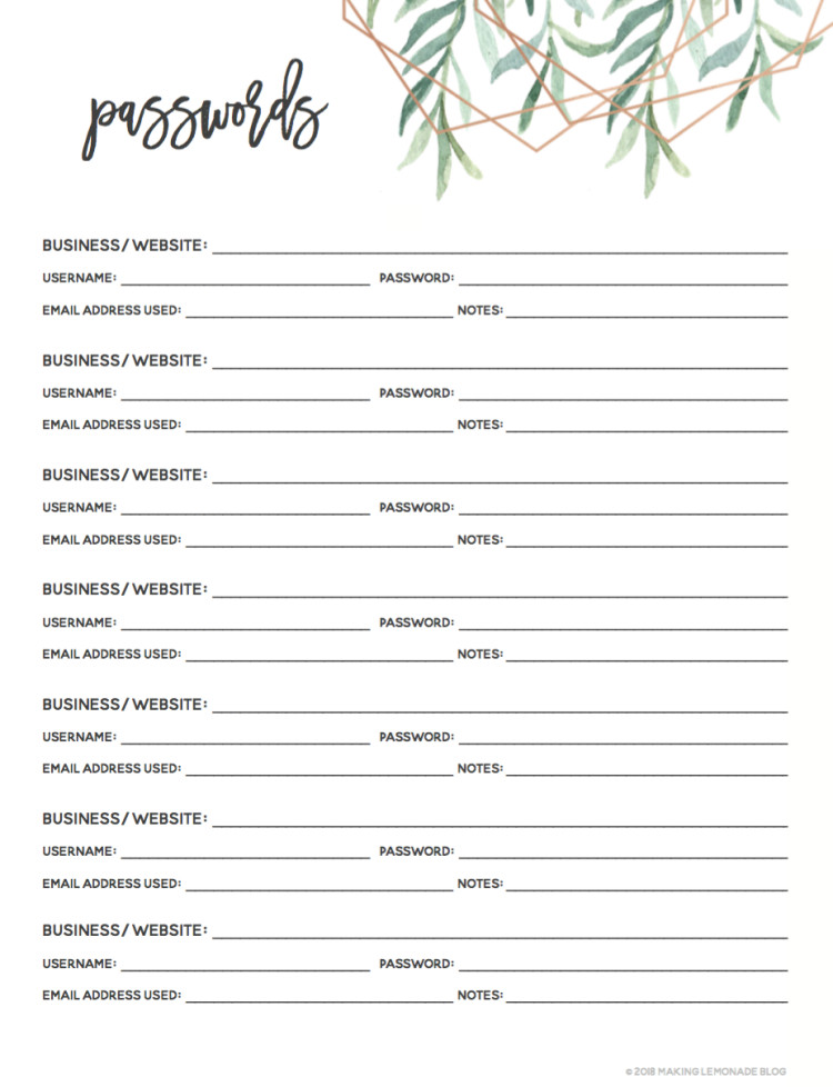 DIY Planner Printables 2019
 Get Organized with our Free Printable 2019 Planner