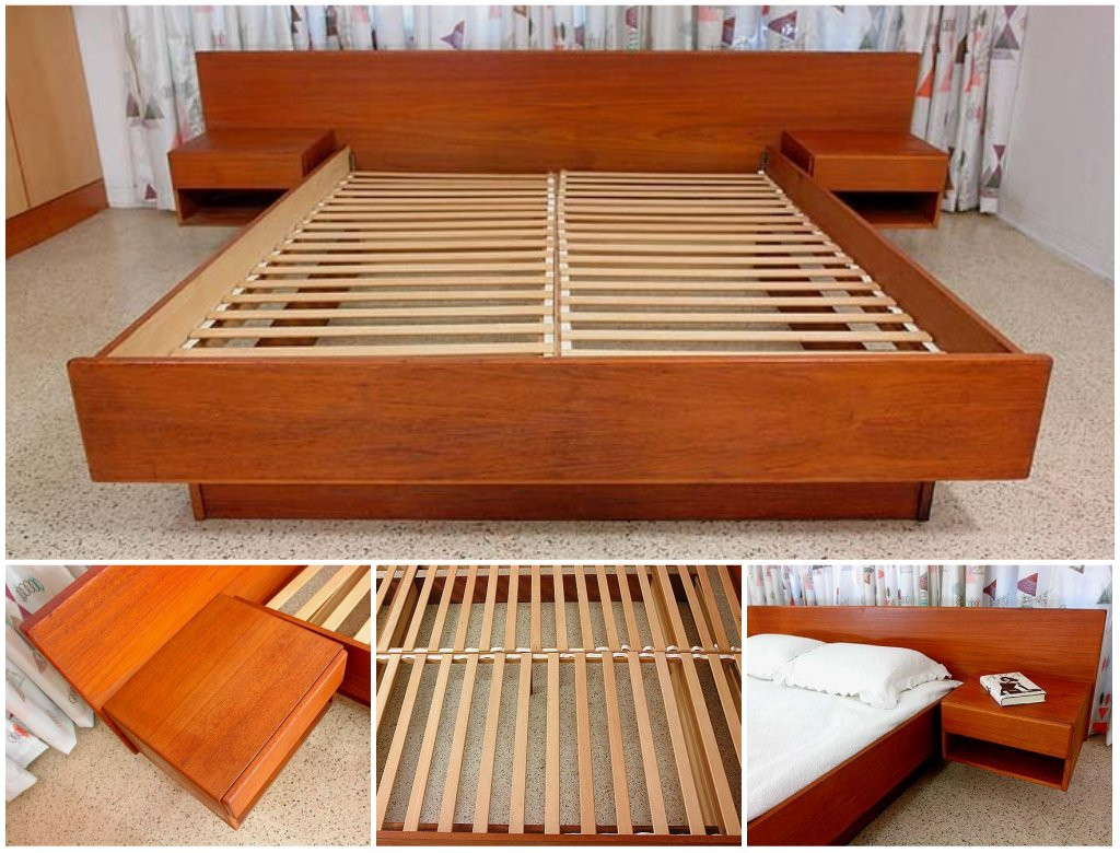 DIY Platform Bed Plans
 Bedroom Clean And Contemporary Sleeping Space With