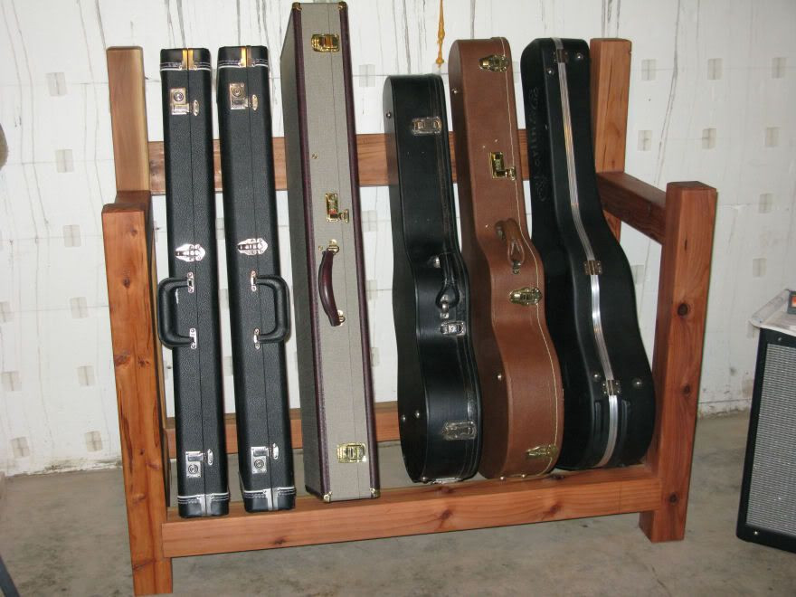 DIY Rack Case Plans
 guitar case rack Woodworking Talk Woodworkers Forum