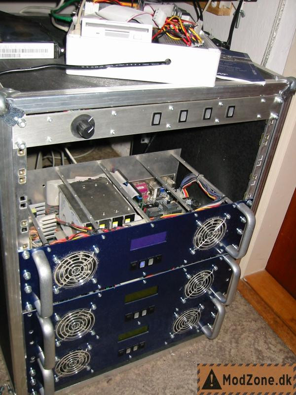 DIY Rack Case Plans
 19 inch DIY PC Rack and server Project by TykSak of