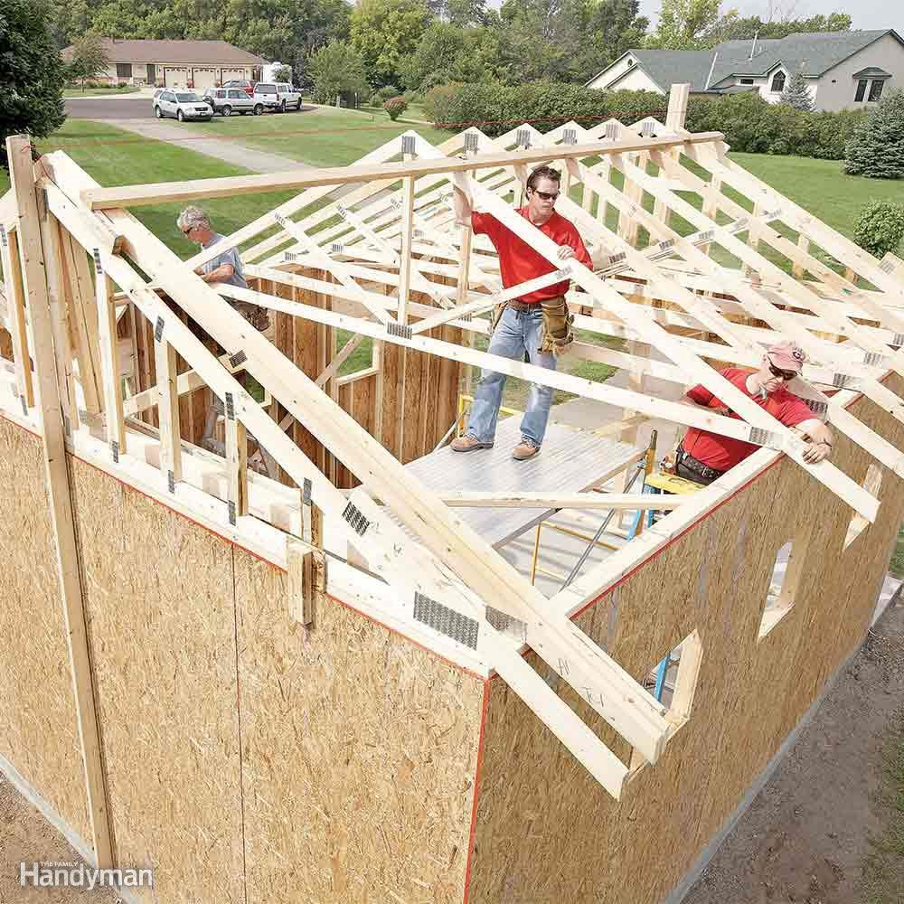 DIY Roof Truss Plans
 DIY Storage Shed Building Tips