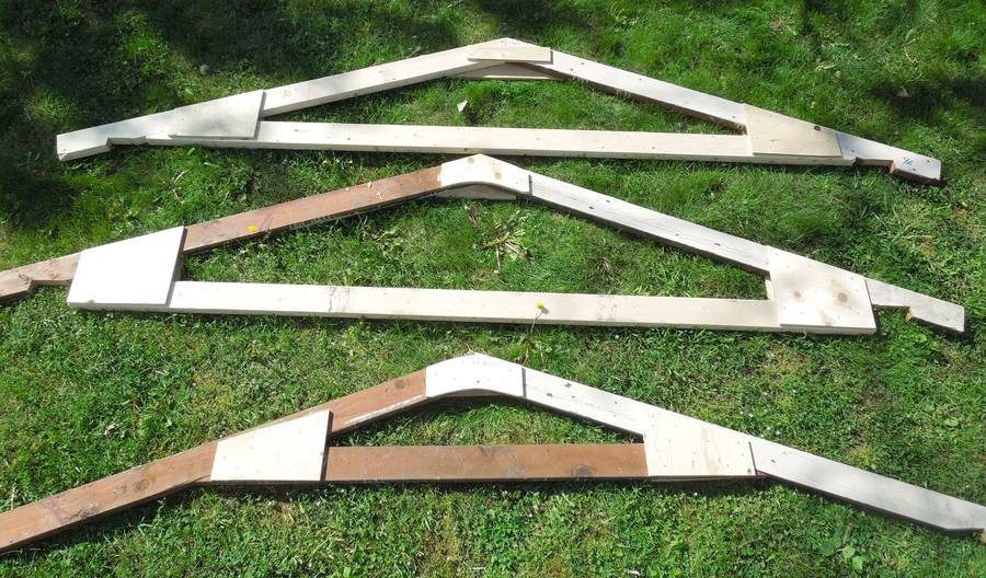 DIY Roof Truss Plans
 Build Shed Trusses How to learn DIY building Shed