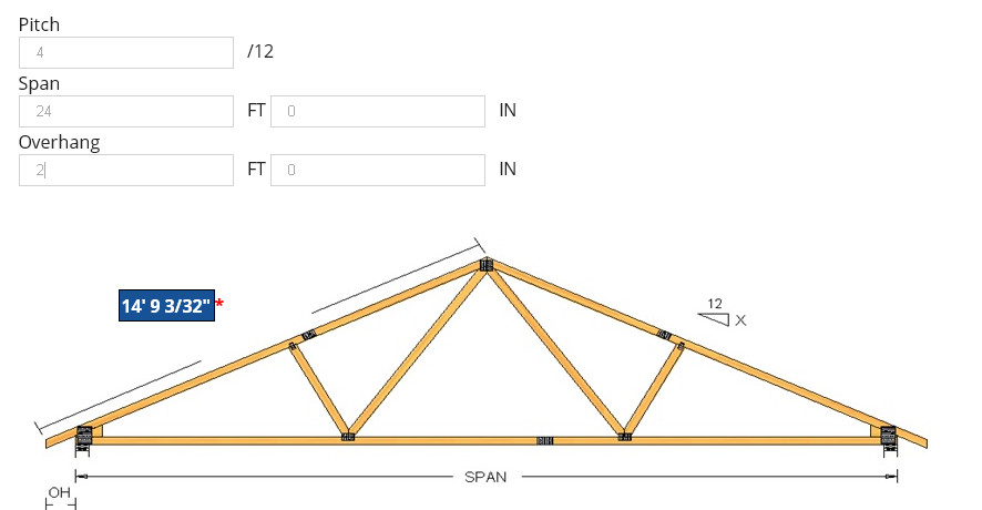 DIY Roof Truss Plans
 How to build a 24 roof truss Home Improvement Stack