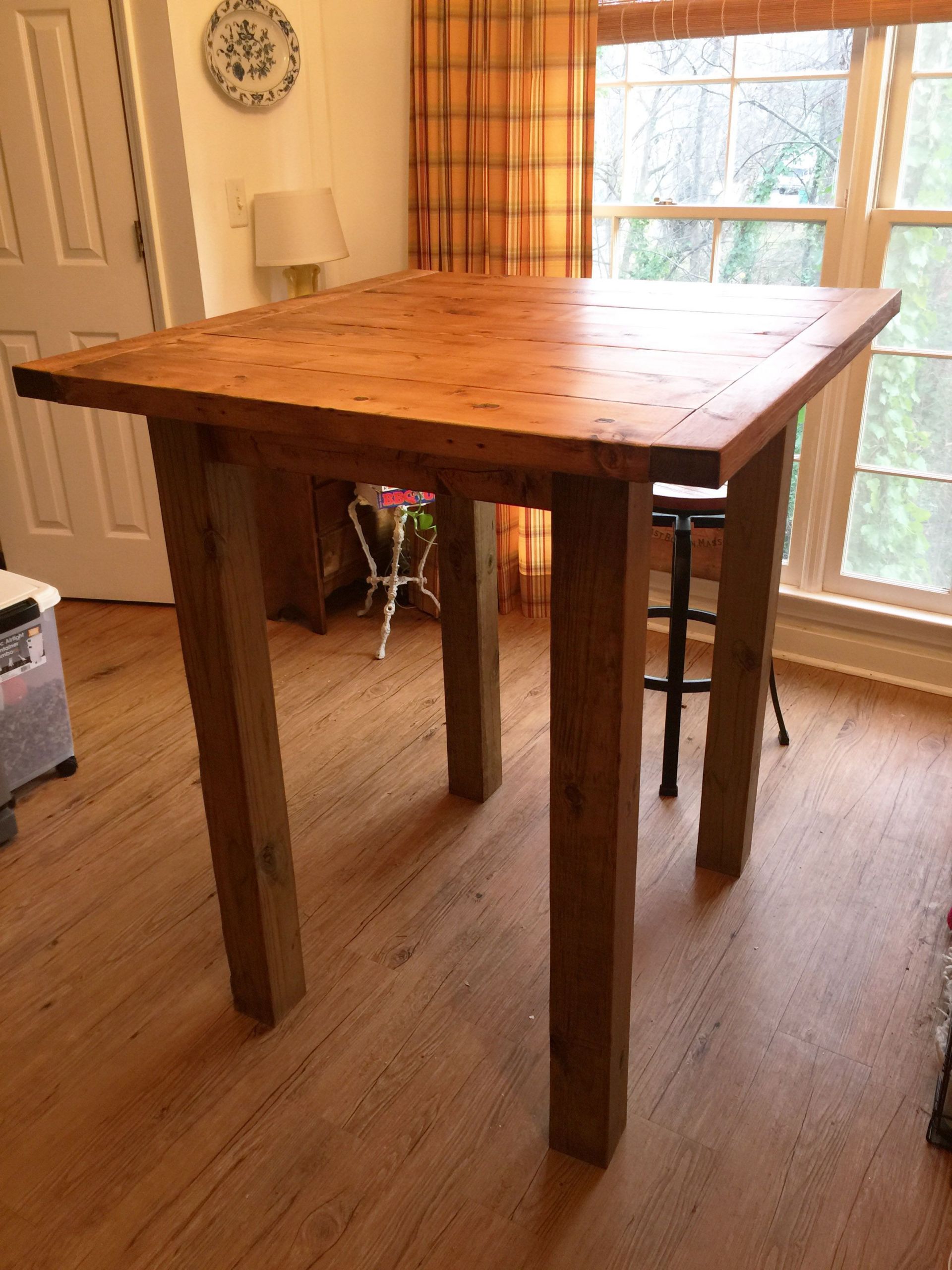 Diy Small Kitchen Table
 Ana White Small Pub Table DIY Projects