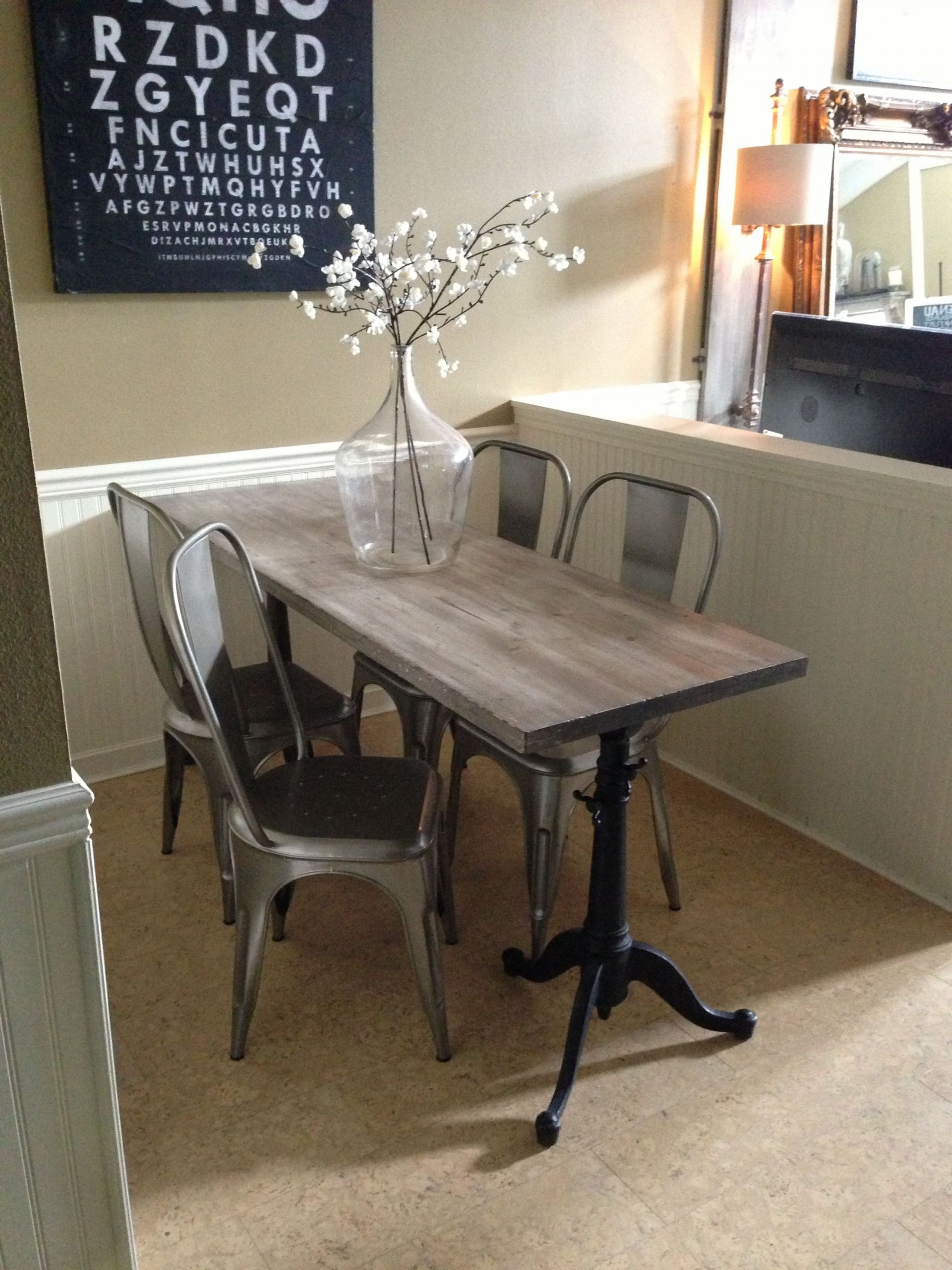 Diy Small Kitchen Table
 Pin by Jennifer Widner on Dining Tables for Narrow Spaces