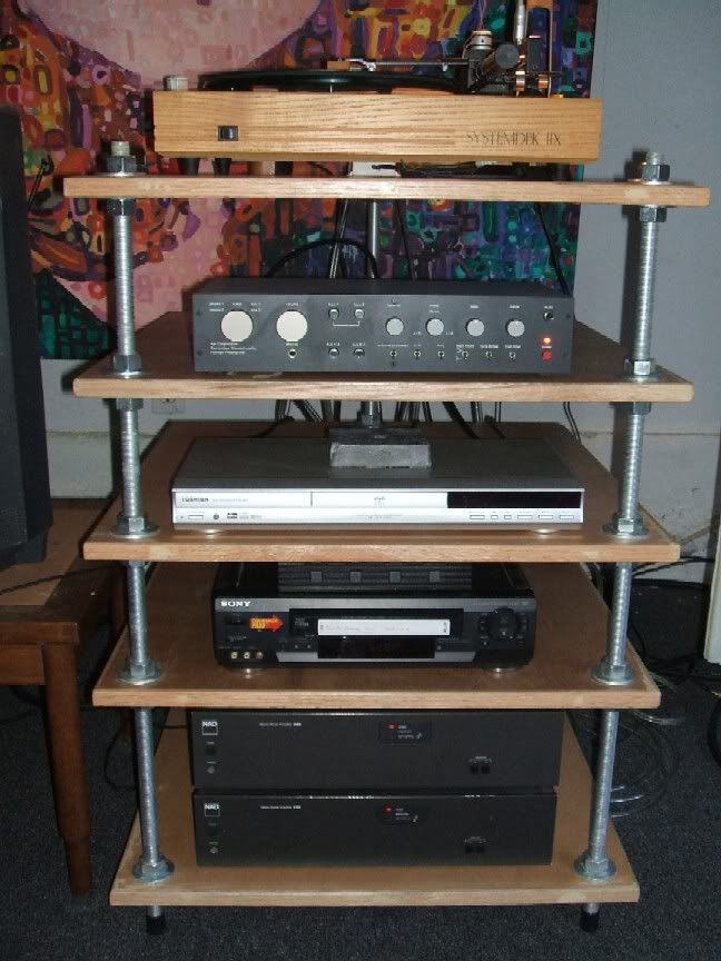 DIY Stereo Cabinet Plans
 My DIY stereo rack since some have asked