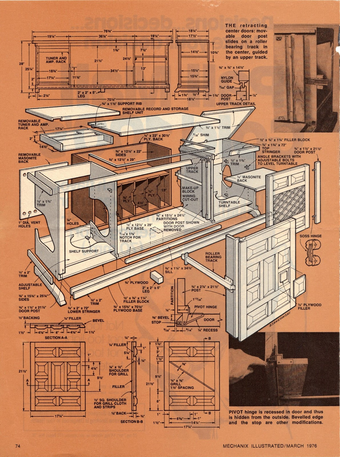 DIY Stereo Cabinet Plans
 Plans For Stereo Cabinet Plans DIY Free Download Plans For