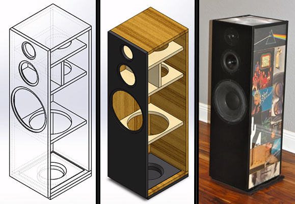 DIY Stereo Cabinet Plans
 Building a Do It Yourself Loudspeaker Design