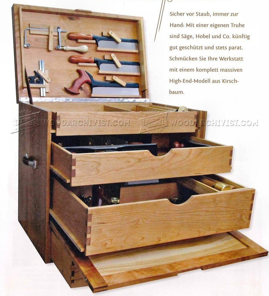 DIY Tool Chest Plans
 Woodworking Tool Chest Plans