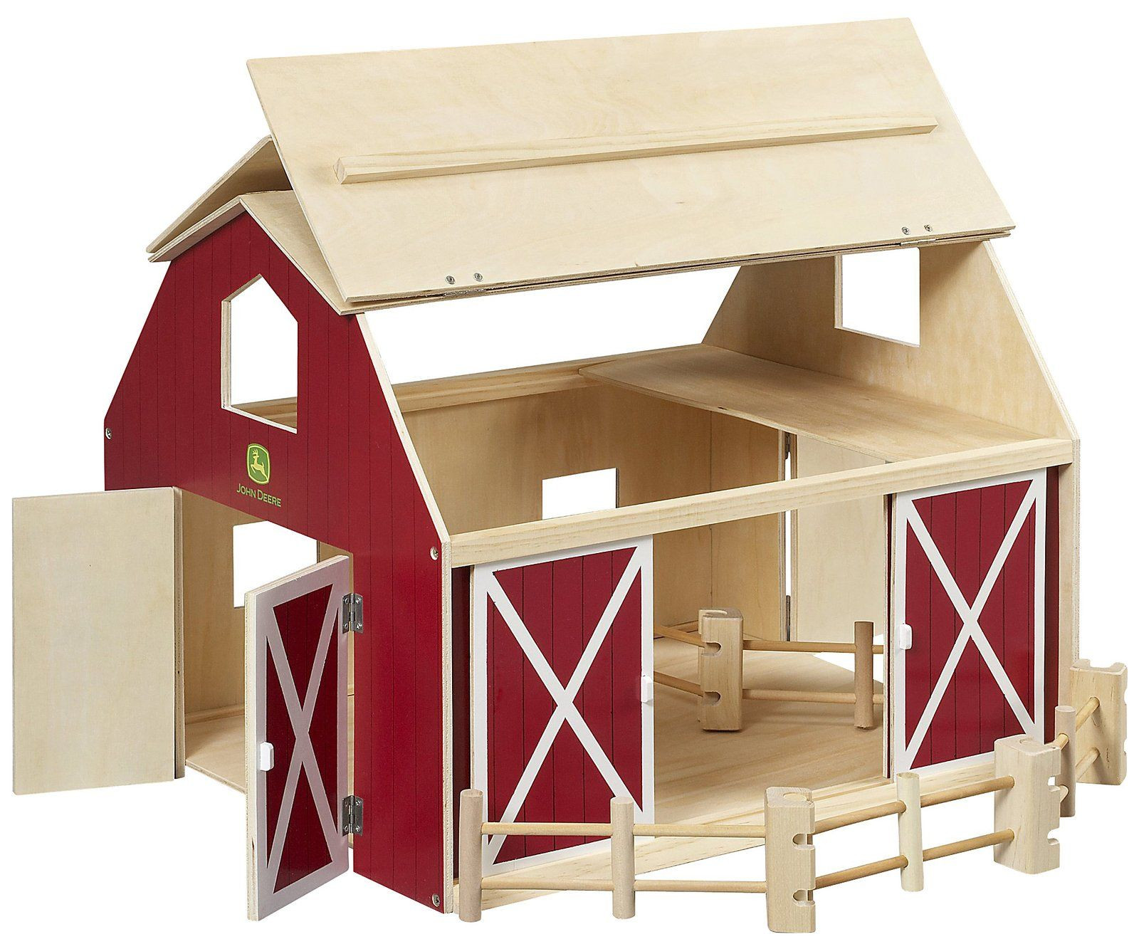 DIY Toy Barn Plans
 Learning Curve John Deere Big Wooden Barn Best Price