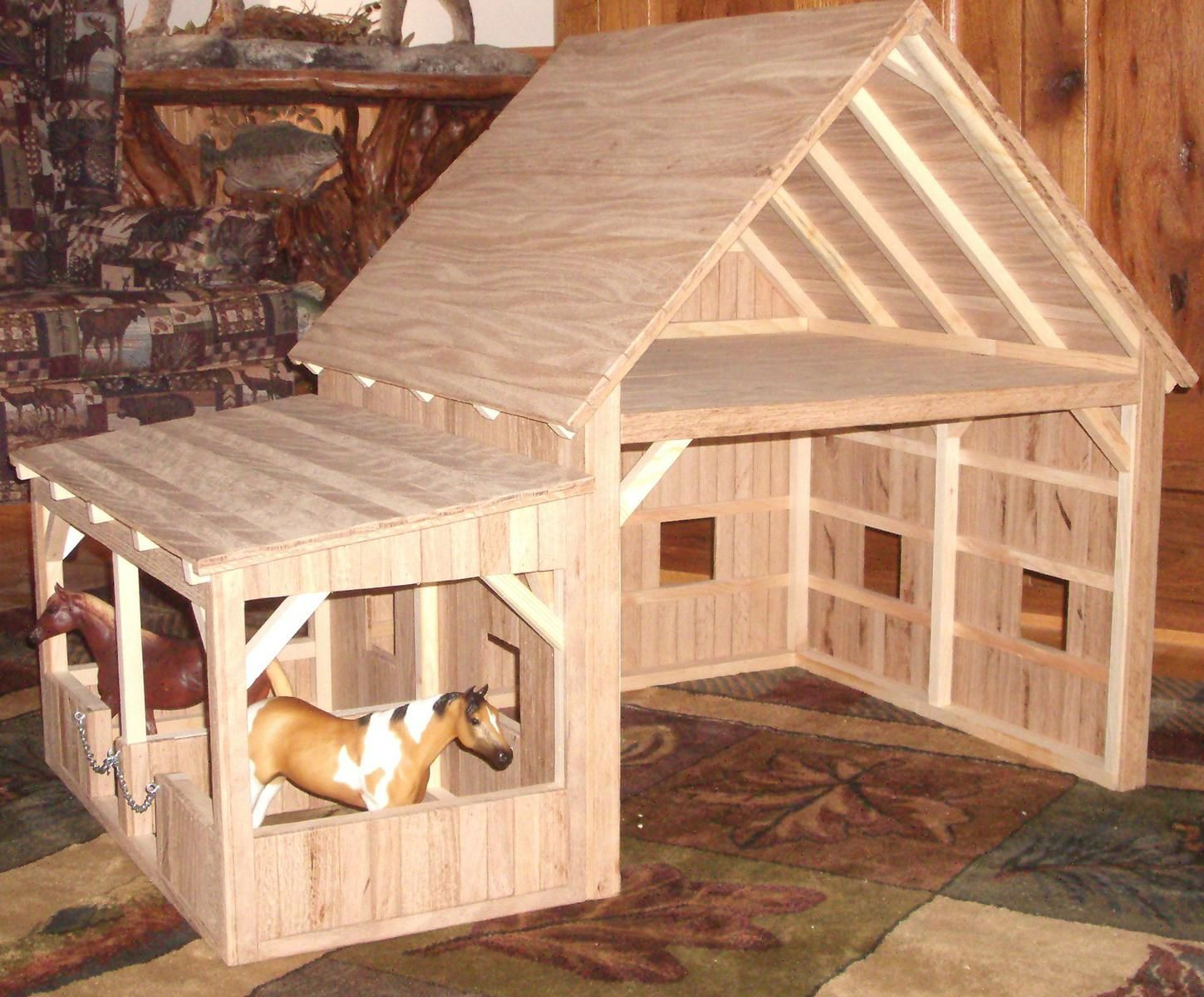 DIY Toy Barn Plans
 A nice easy to play in barn to model after Google Image