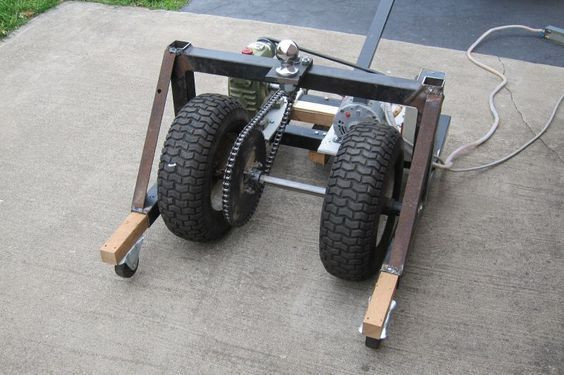 DIY Trailer Dolly Plans
 Power RV trailer dolly mover with AC motor Plans