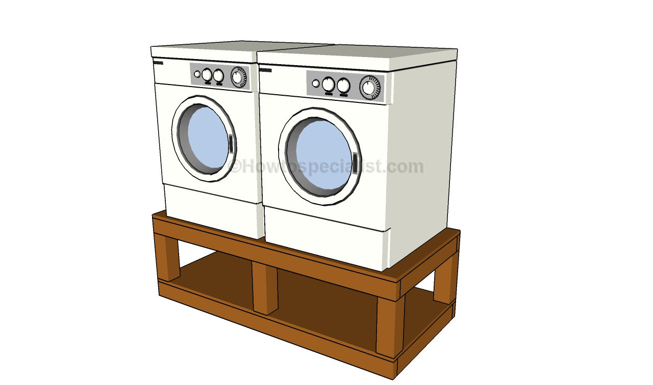 DIY Washer Dryer Pedestal Plans
 Washer dryer pedestal plans