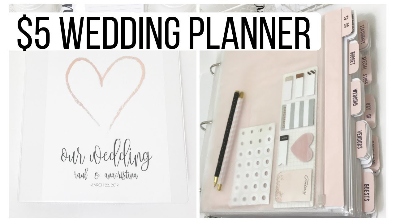 DIY Wedding Planner Printables
 $5 DIY Wedding Planner Binder FREE PLANNING PRINTABLES