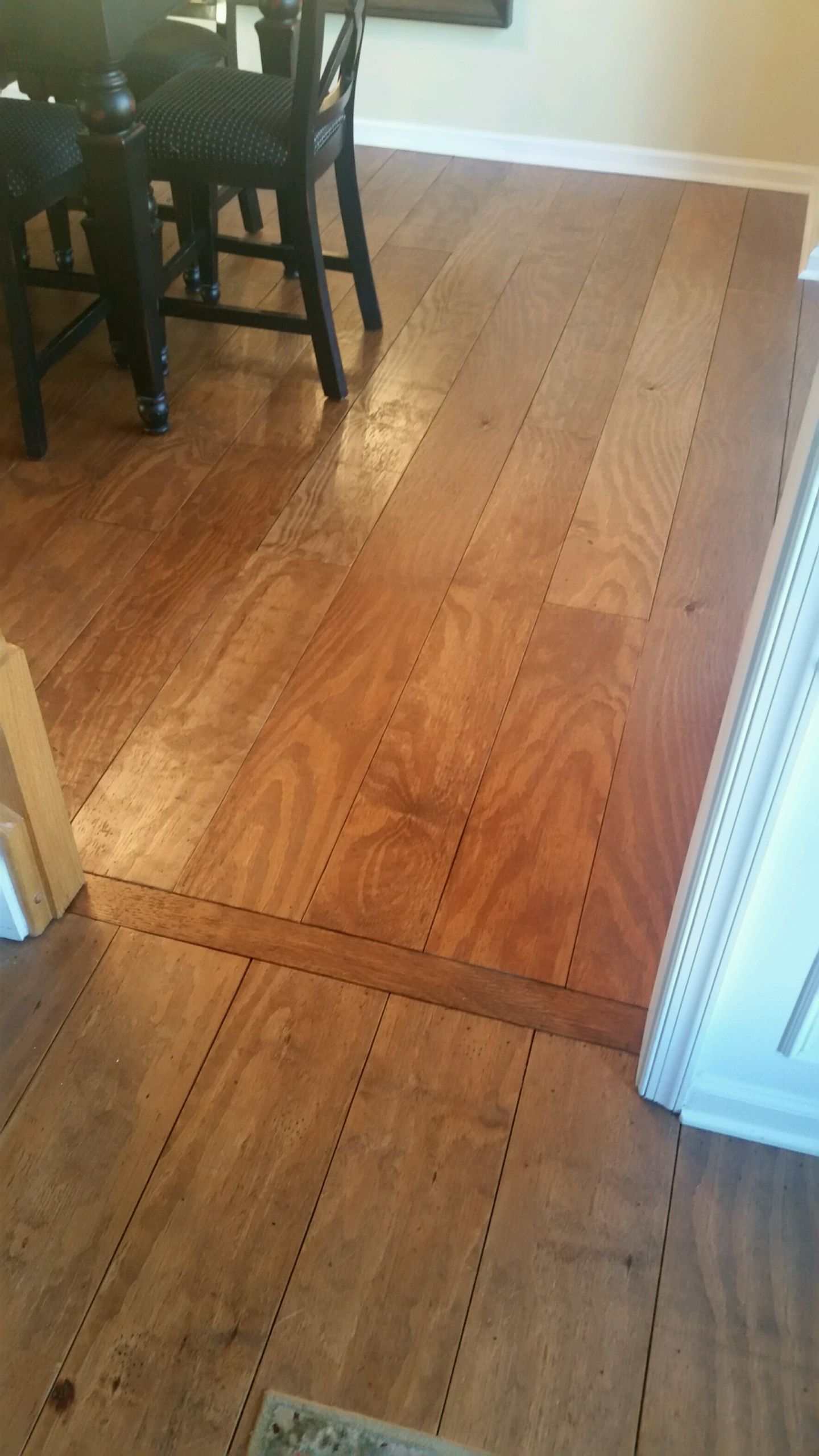 DIY Wide Plank Floors
 Wide Plank Distressed Pine Flooring CHEAP Updated 2 5 17