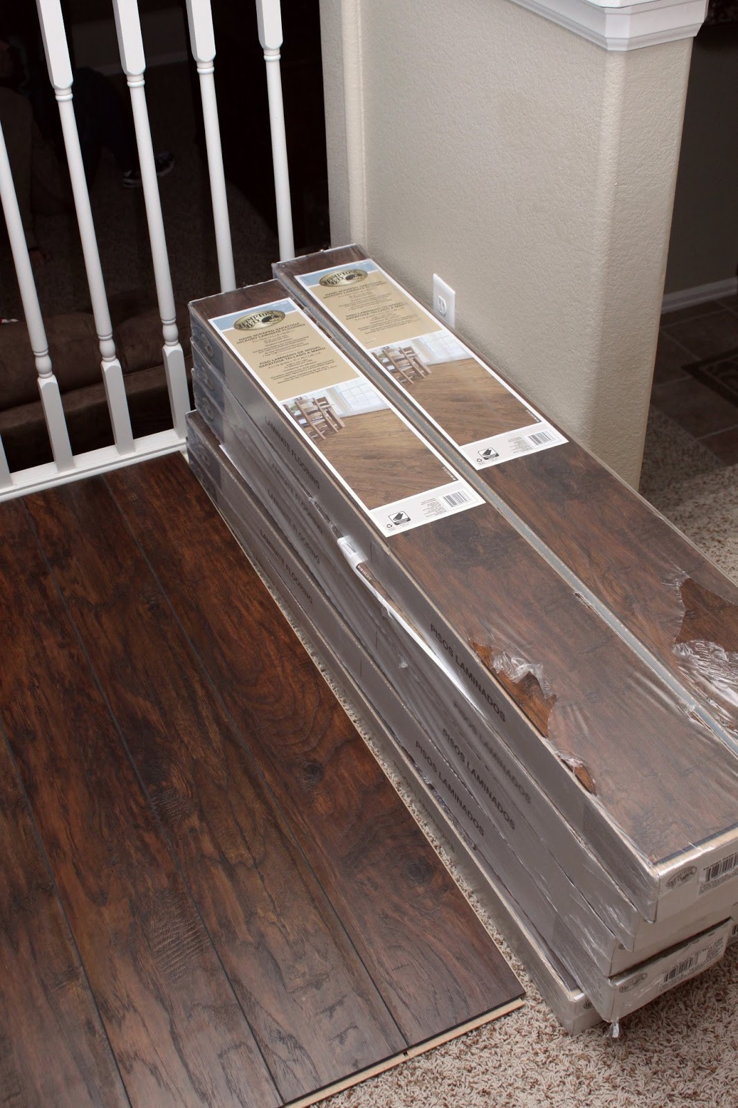 DIY Wood Plank Flooring
 Our Modern Homestead DIY Laminate wood flooring project