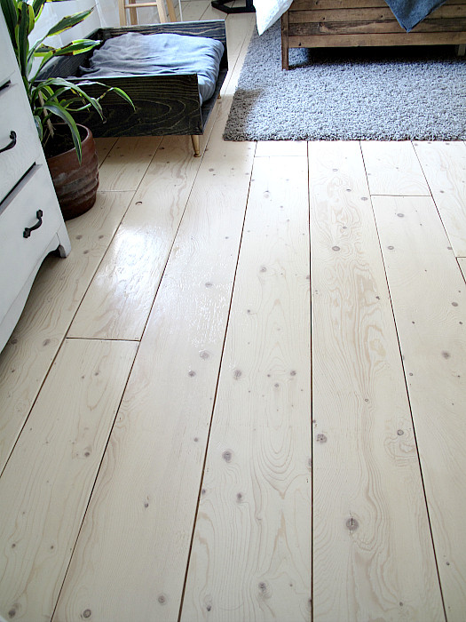 DIY Wood Plank Flooring
 Remodelaholic
