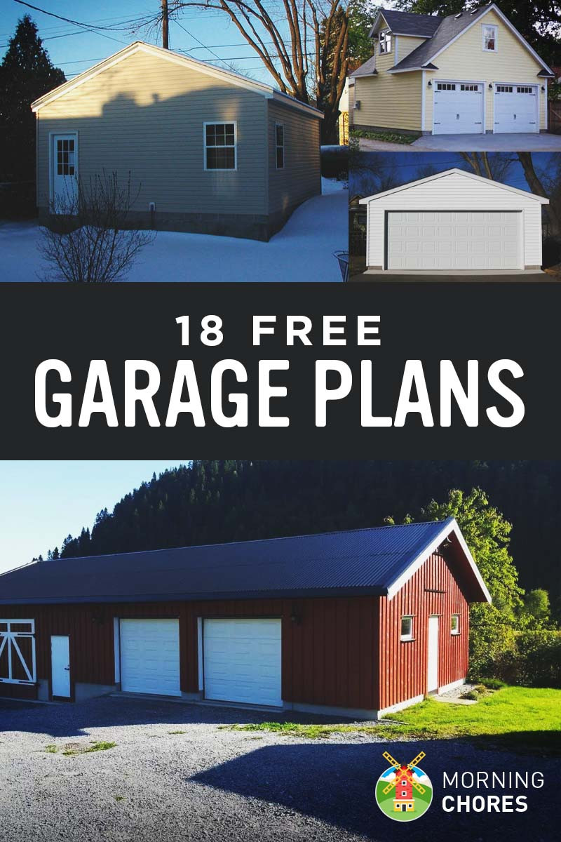 DIY Workshop Plans
 18 Free DIY Garage Plans with Detailed Drawings and