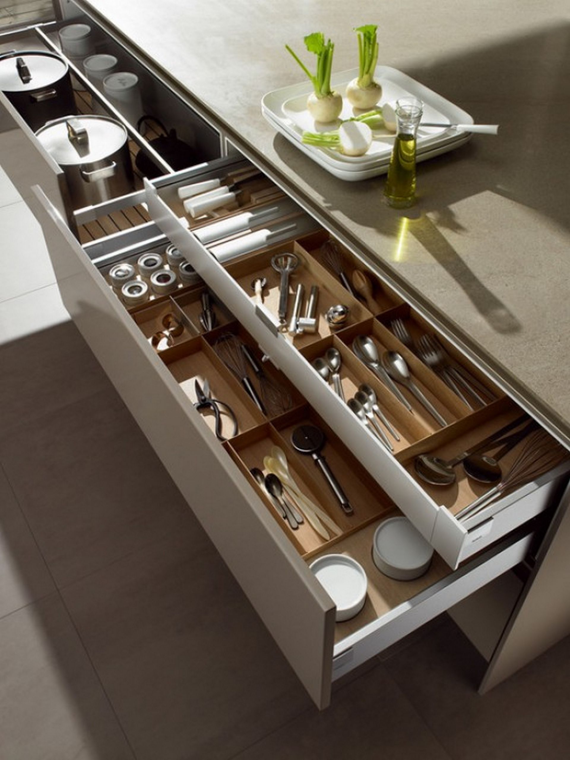 Drawer Organizers Kitchen
 Tips for Perfectly Organized Kitchen Drawers